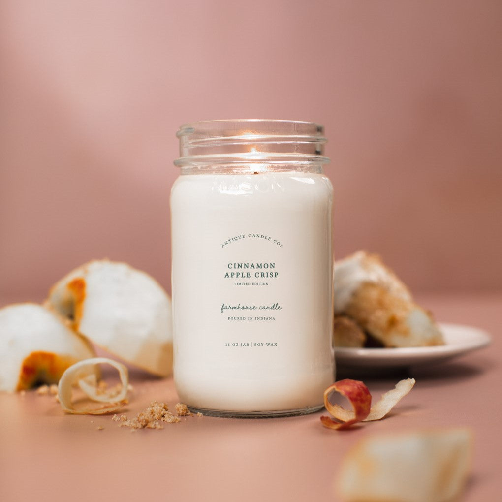 Cinnamon Apple Crisp 16 oz candle