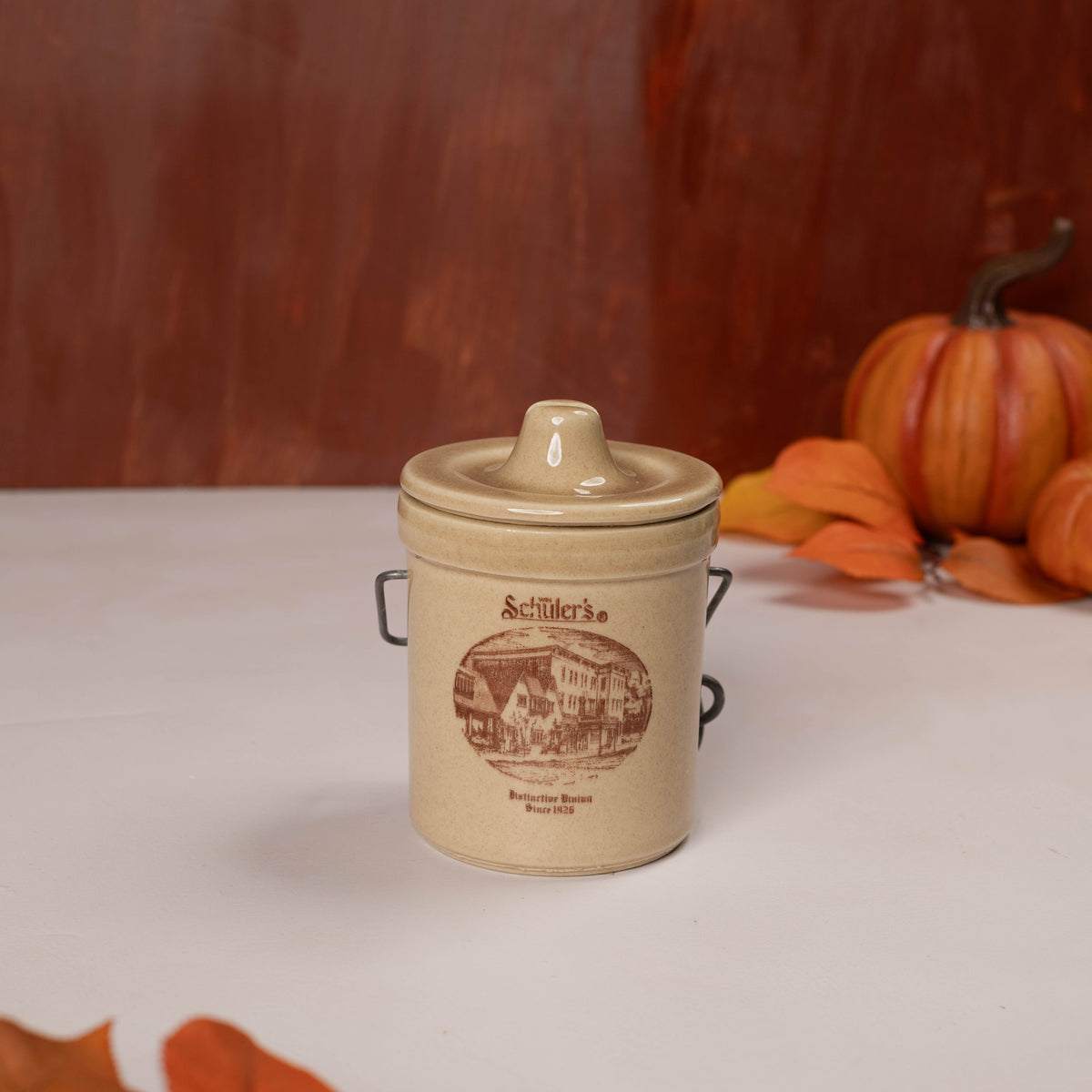 Fall Harvest - Tan Crock