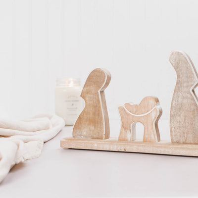 Wooden Nativity