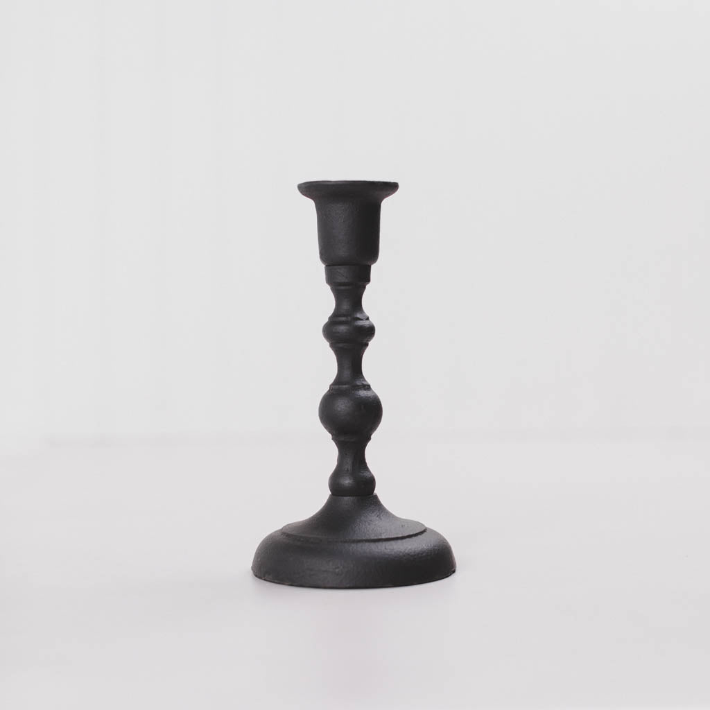 Cast Iron Taper Candle Holder