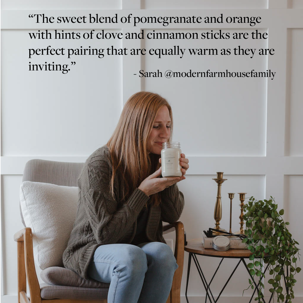 Citrus Pomegranate by Modern Farmhouse Family 16 oz candle