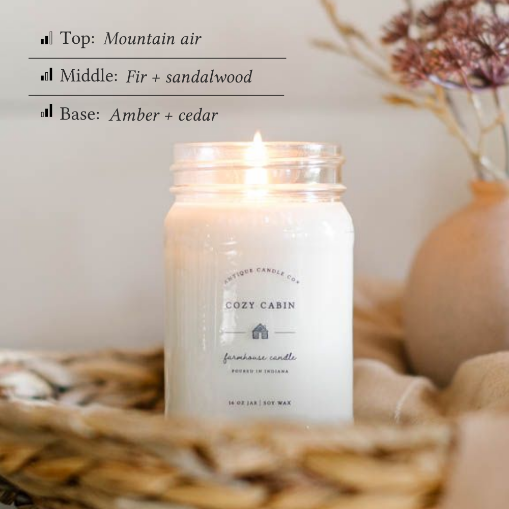 Cozy Cabin Home Fragrance Collection