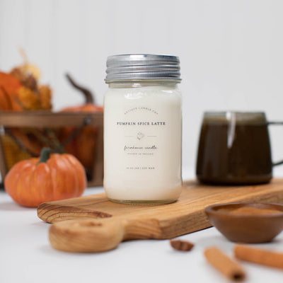 Pumpkin Spice Latte 16 oz candle