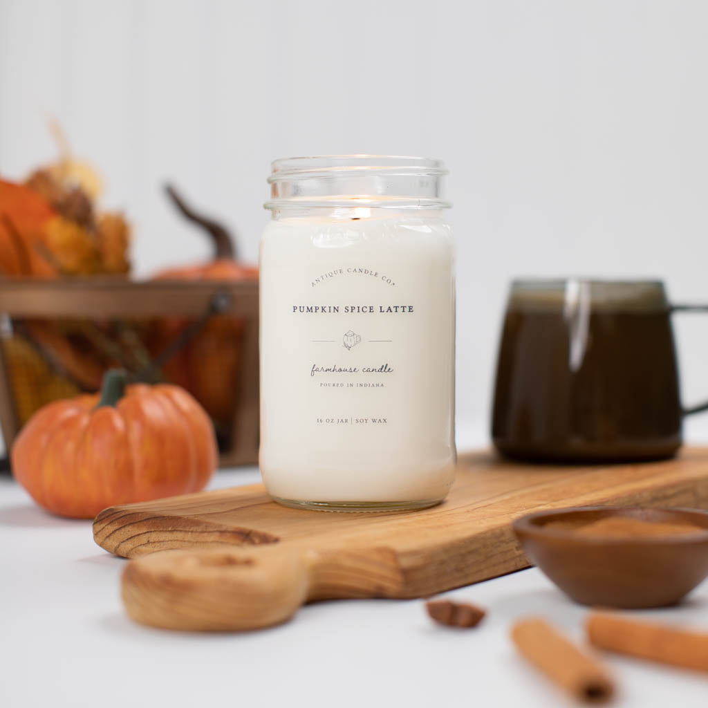 Pumpkin Spice Latte 16 oz candle