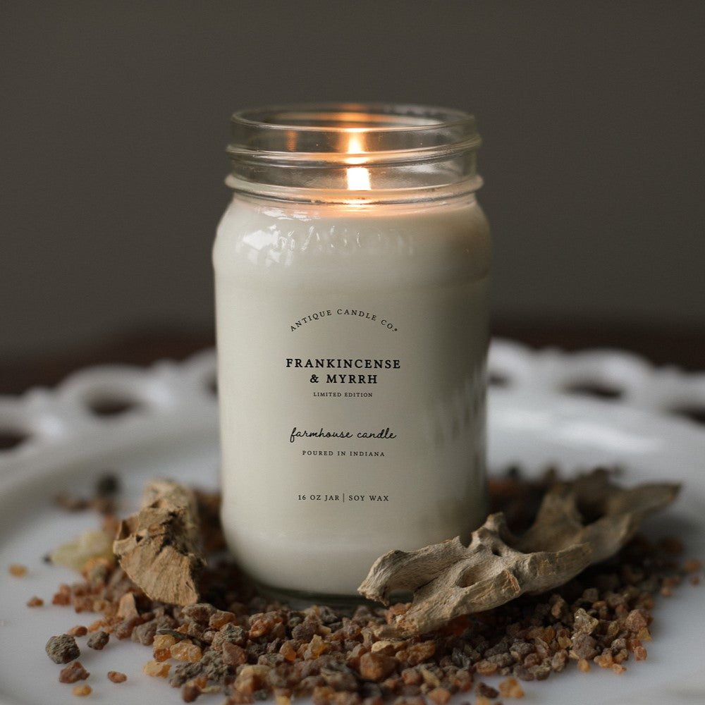 Frankincense & Myrrh 16 oz candle