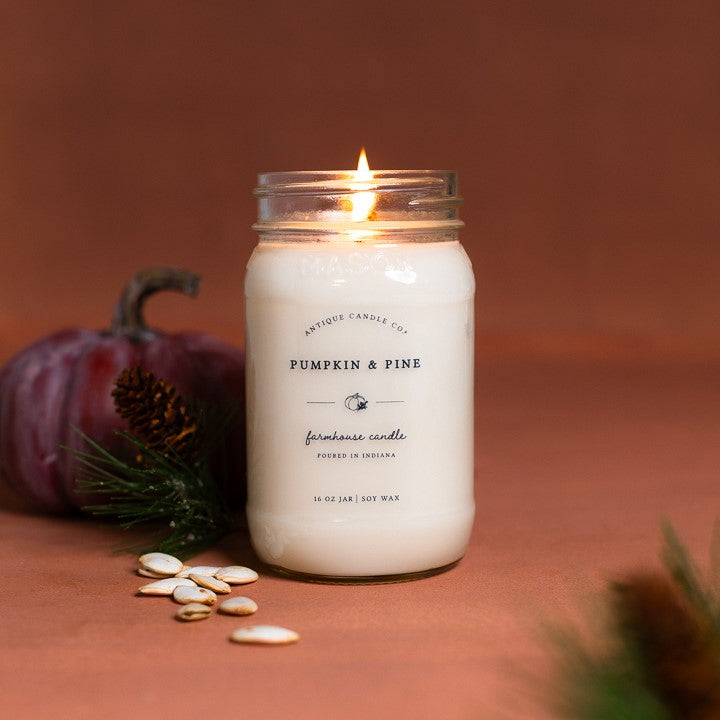 Pumpkin & Pine 16 oz candle