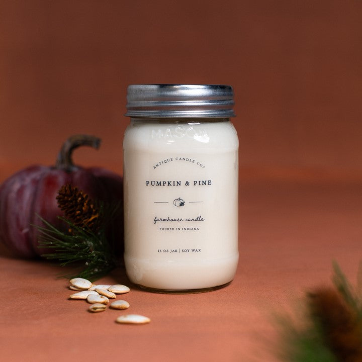 Pumpkin & Pine 16 oz candle