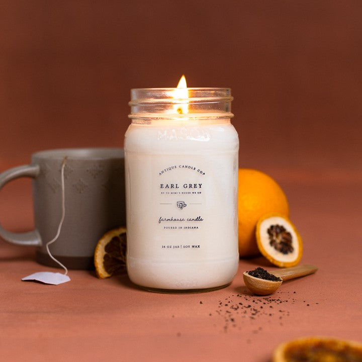 Earl Grey by To Mimi’s House We Go 16 oz candle