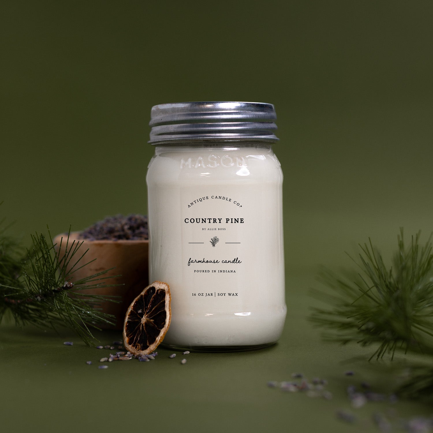 Country Pine by Allie Boss 16 oz candle