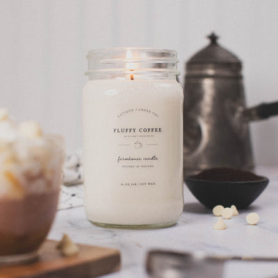 Fluffy Coffee 16 oz candle