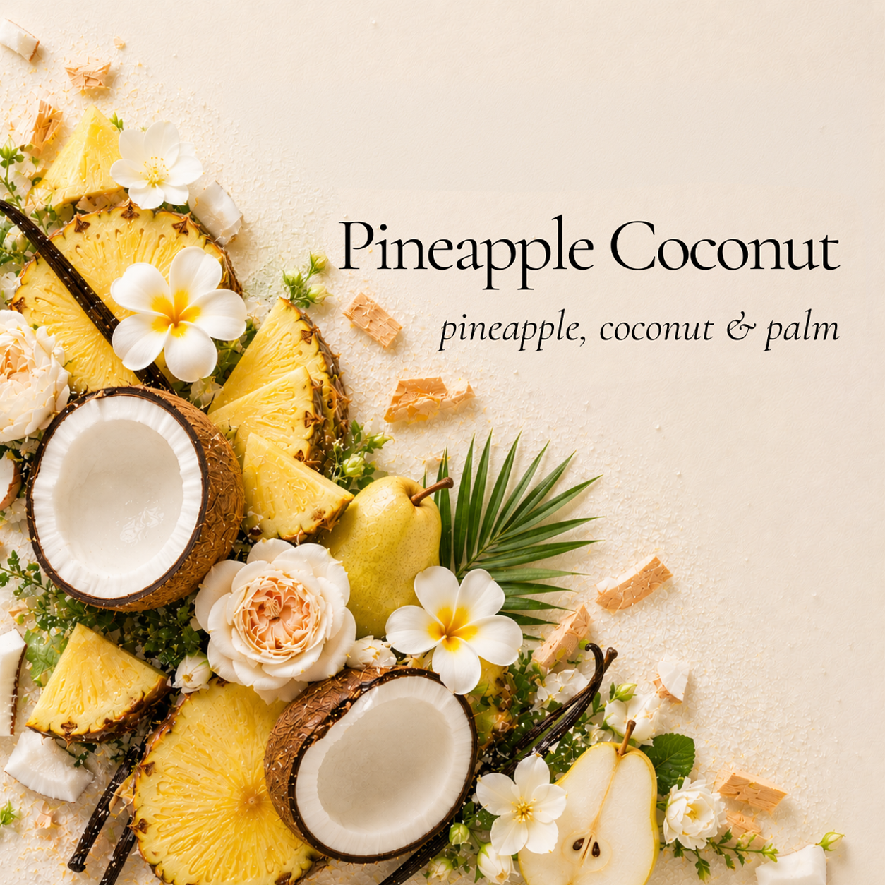Pineapple Coconut 16 oz candle