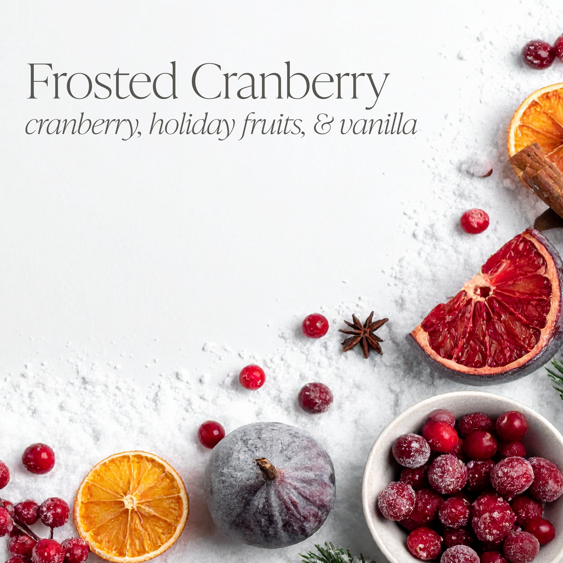 Frosted Cranberry 16 oz candle