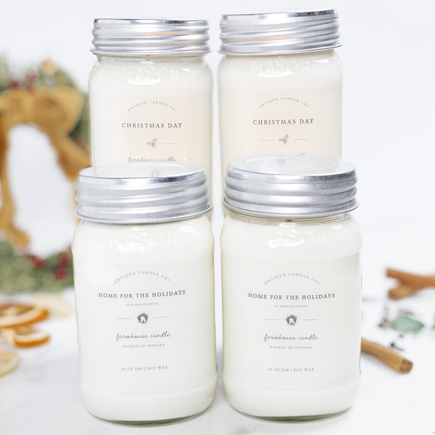 Home for the Holidays & Christmas Day Bundle of Four