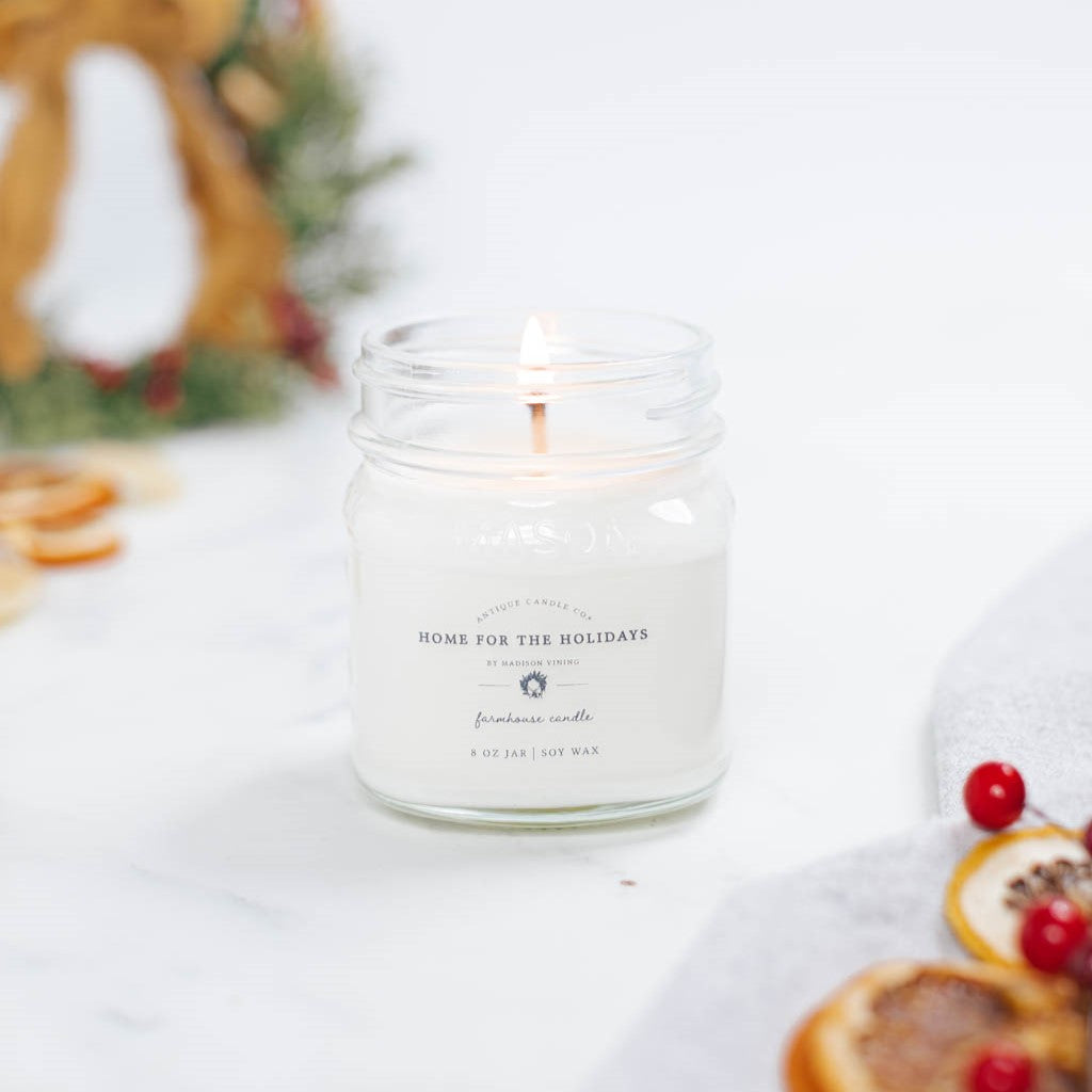 Home for the Holidays by Madison Vining 8 oz candle