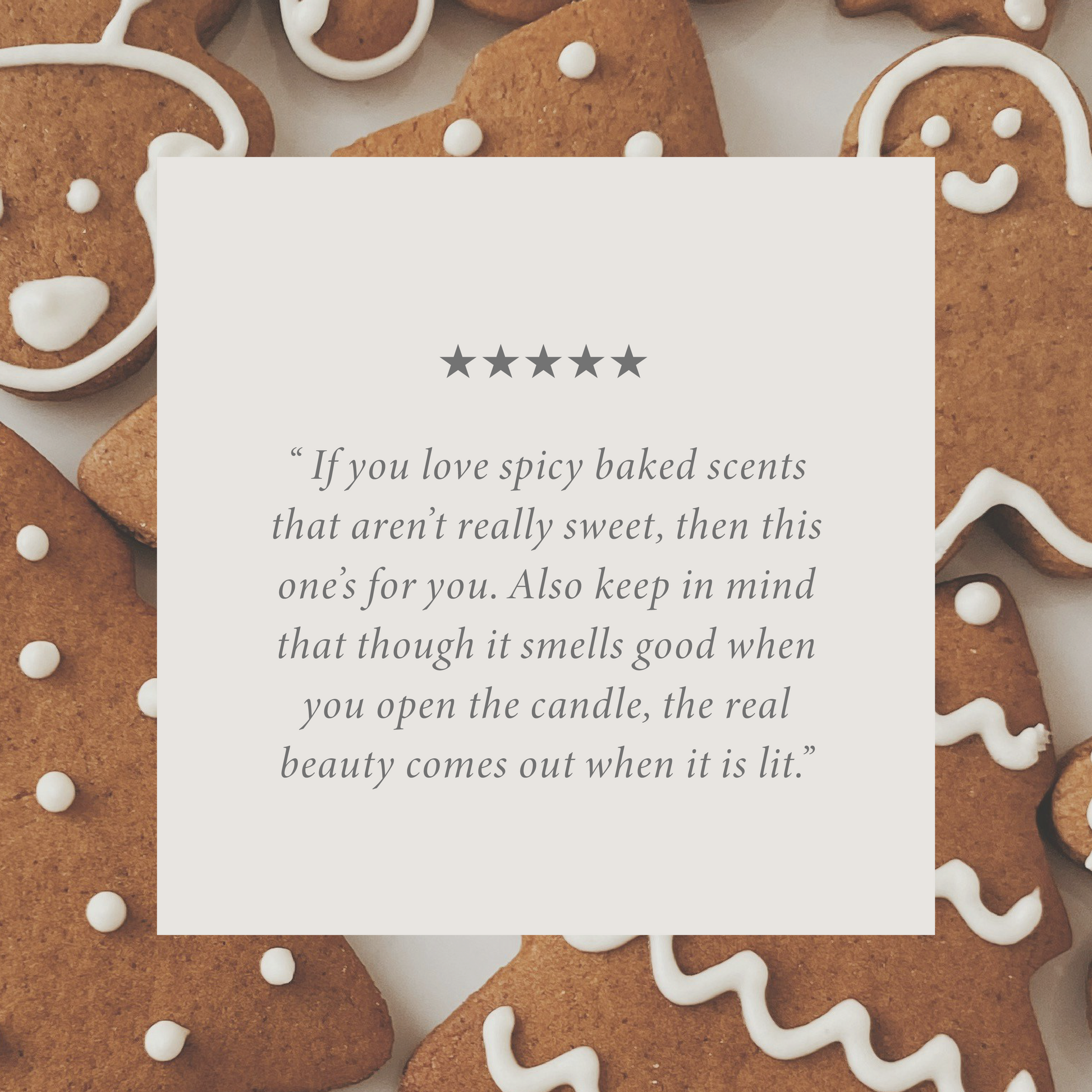 Homemade Gingerbread 16 oz candle