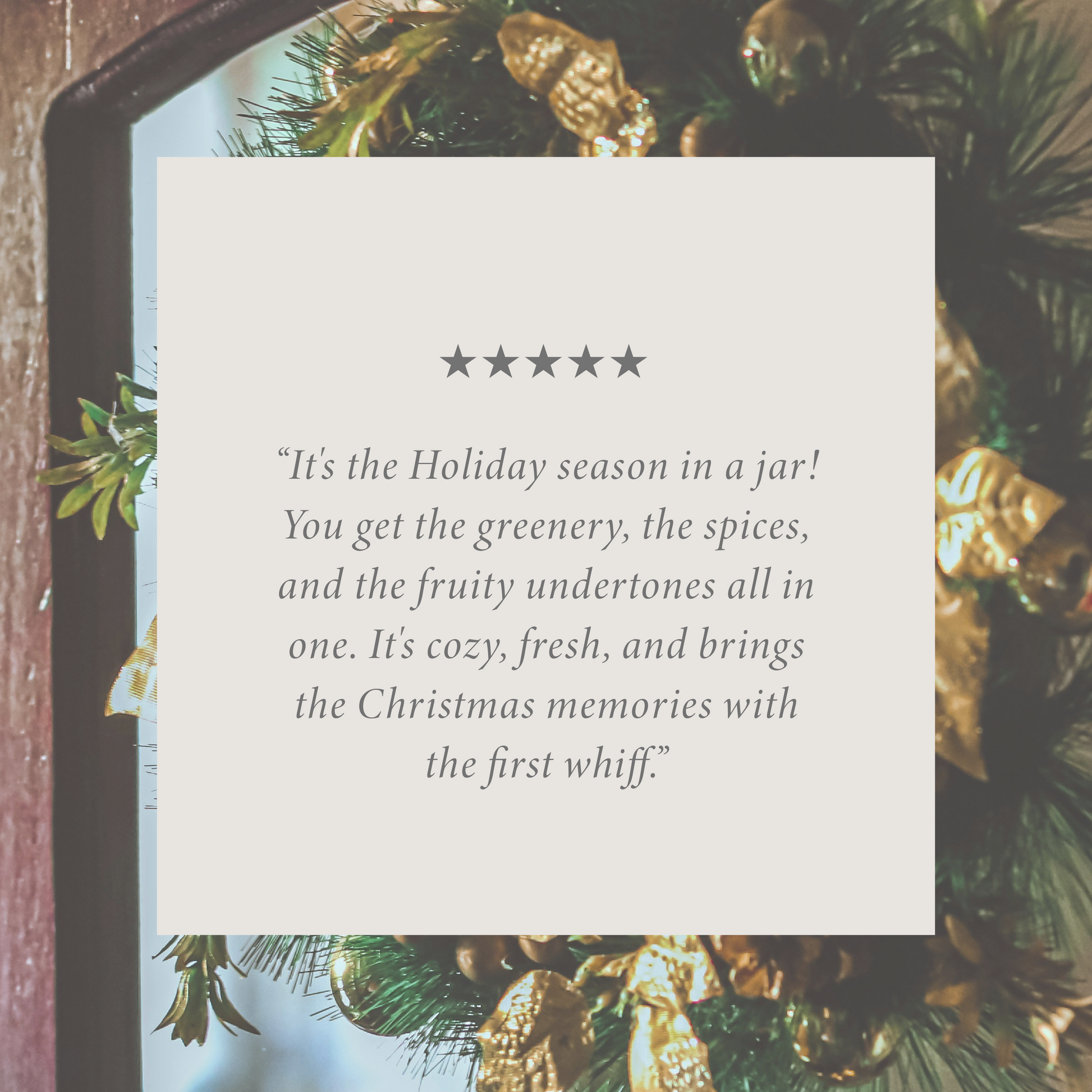 Home for the Holidays 16 oz candle