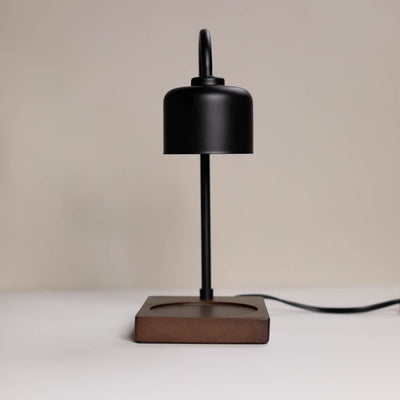 Black Candle Warmer Lamp