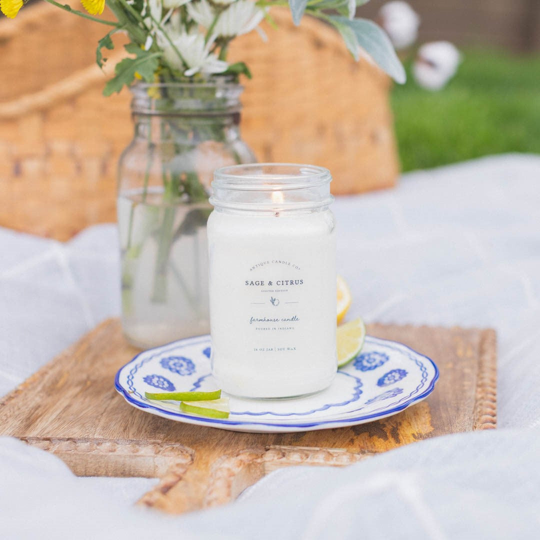 Sage & Citrus 16 oz candle