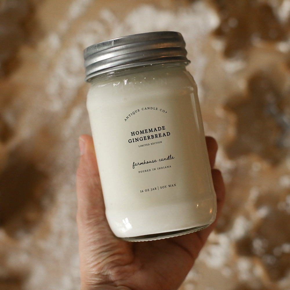 Homemade Gingerbread 16 oz candle