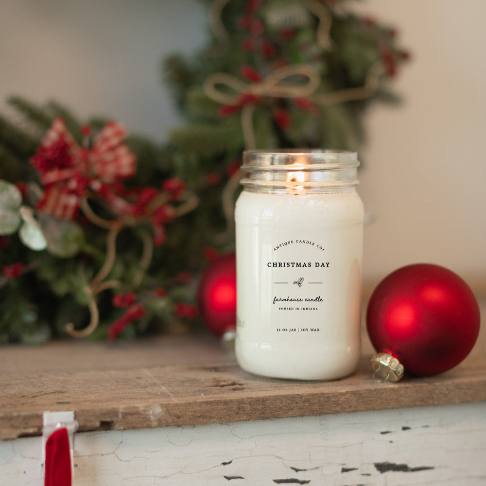 Christmas Day 16 oz candle