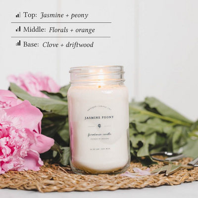 Jasmine Peony 16 oz candle