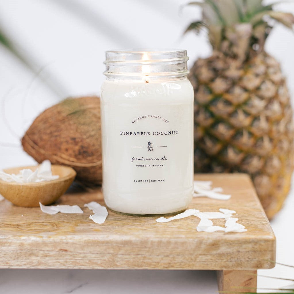Pineapple Coconut 16 oz candle