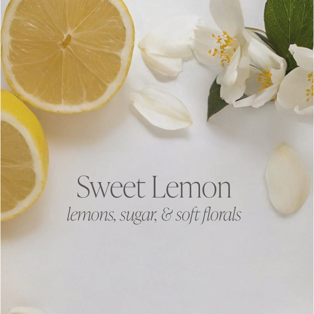 Sweet Lemon Luxe Candle