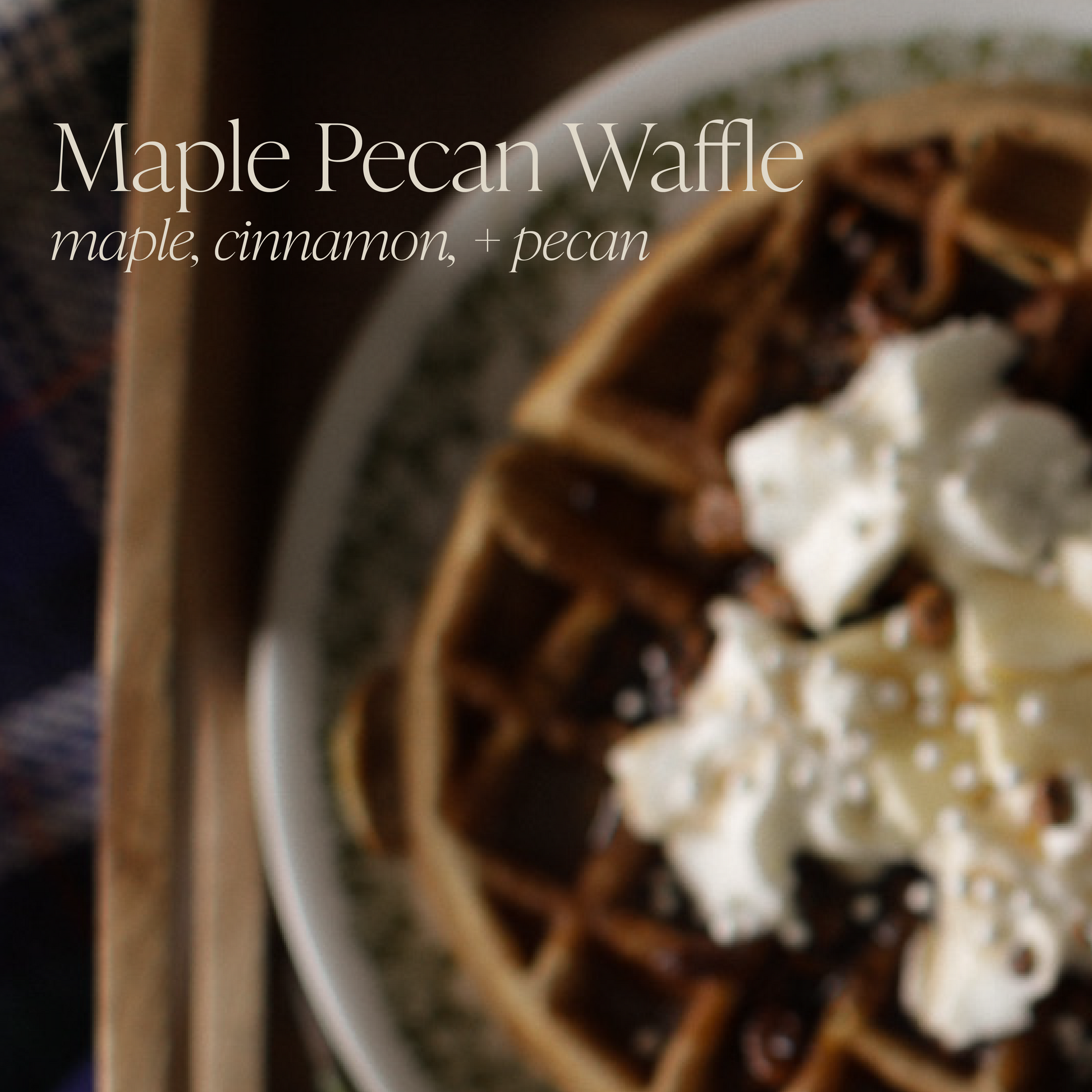 Maple Pecan Waffle 16 oz candle