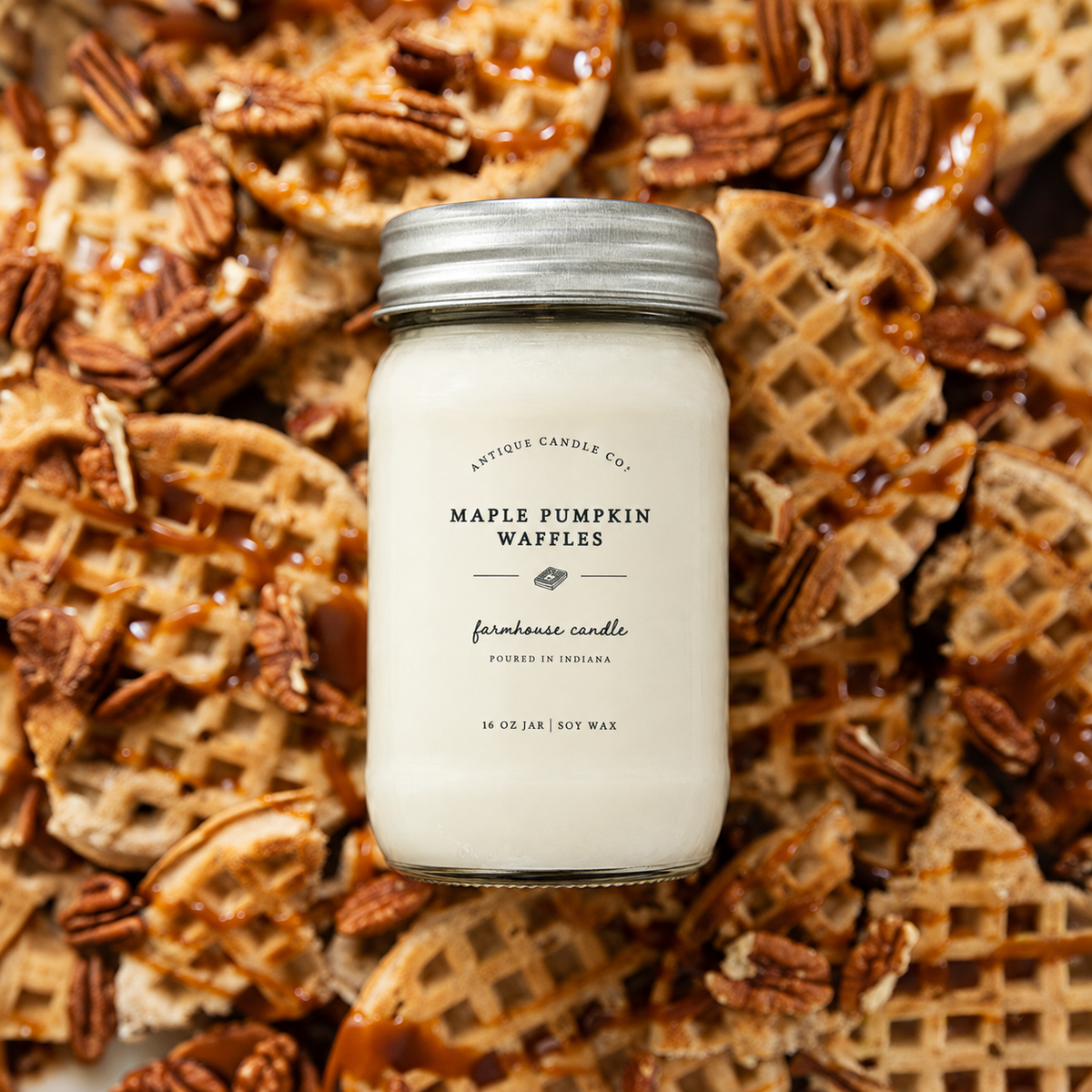 Maple Pumpkin Waffles