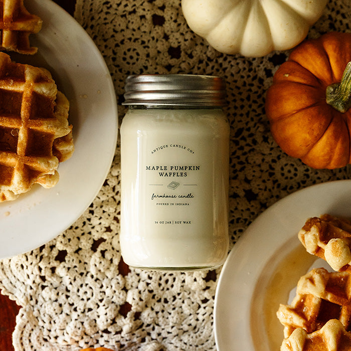 Maple Pumpkin Waffles