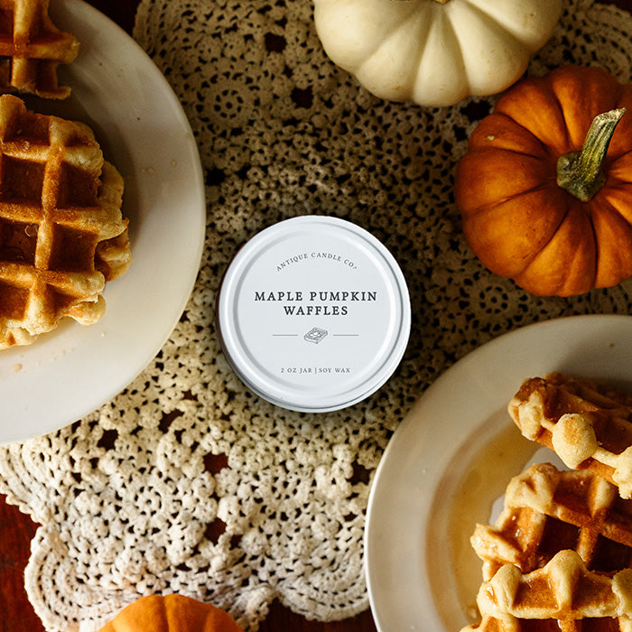 Maple Pumpkin Waffles