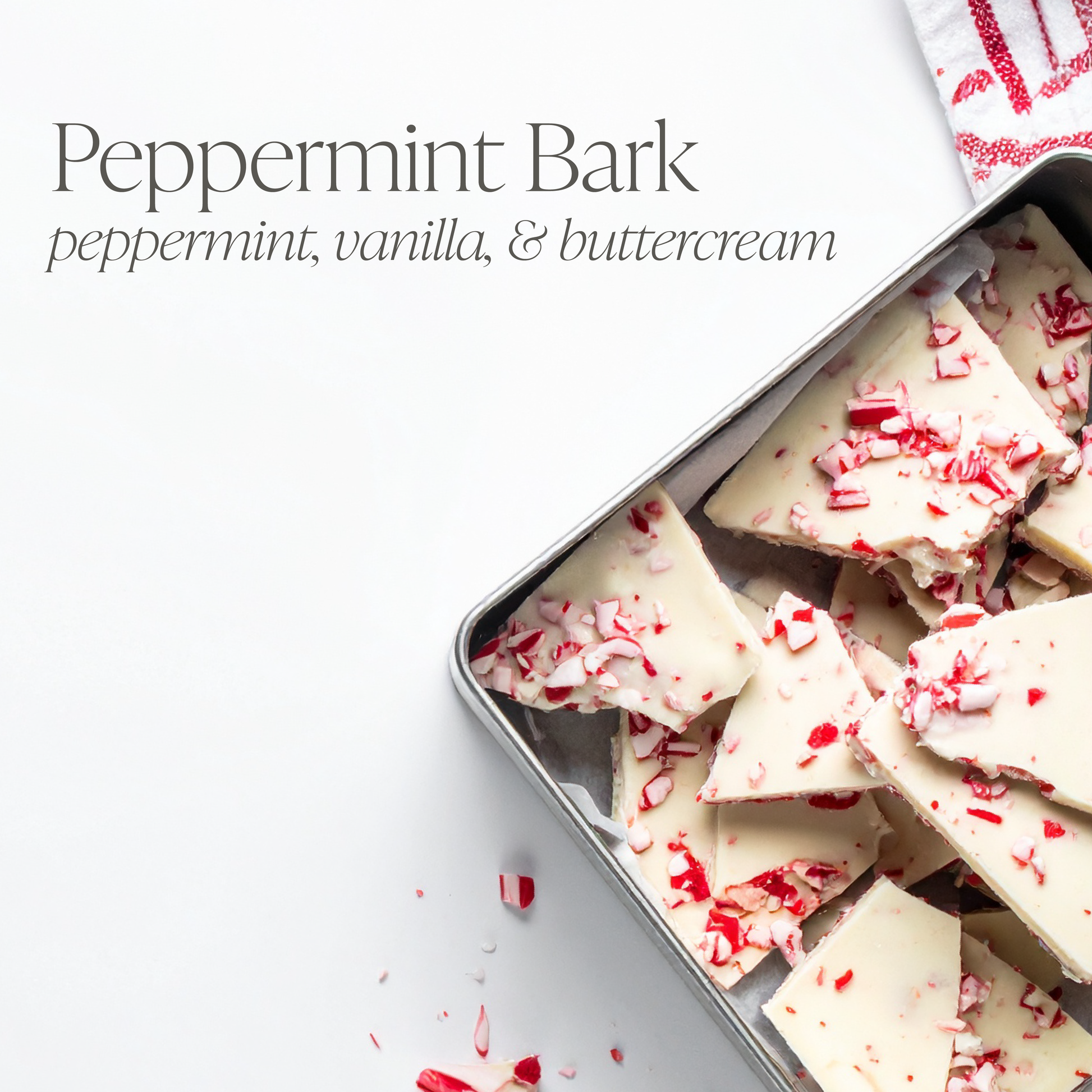 Peppermint Bark 16 oz candle