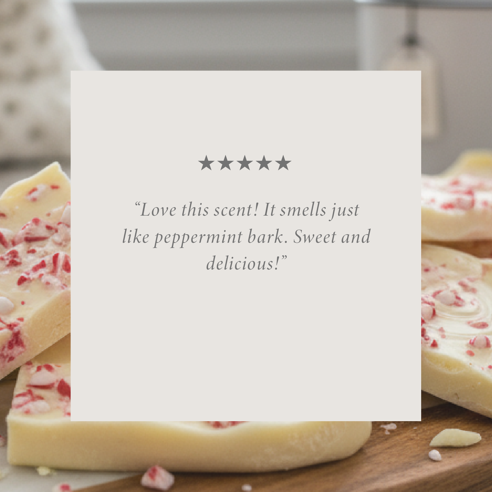 Peppermint Bark 16 oz candle