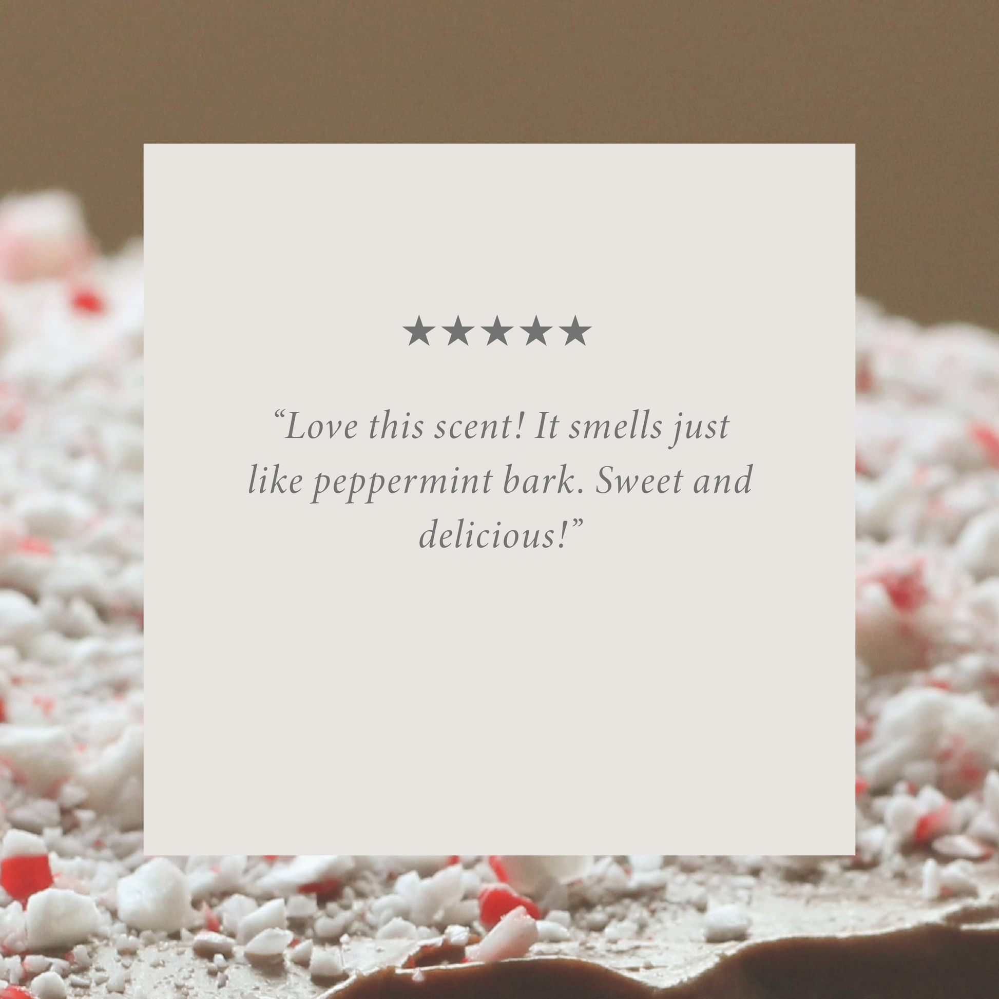 Peppermint Bark 16 oz candle