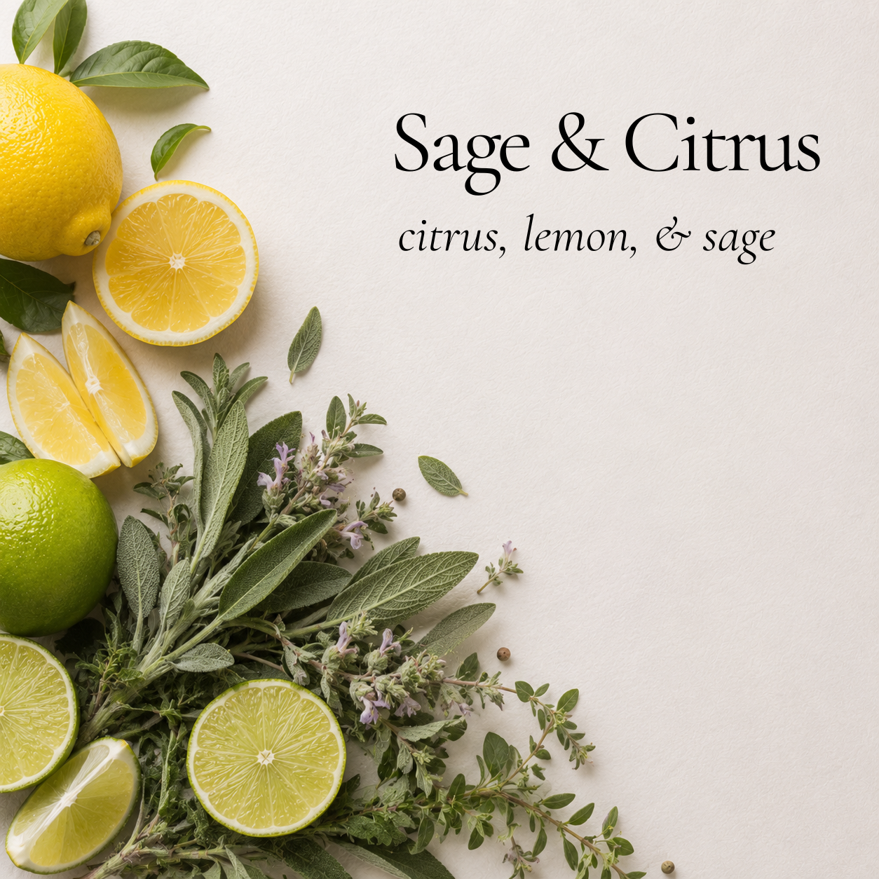Sage & Citrus 16 oz candle