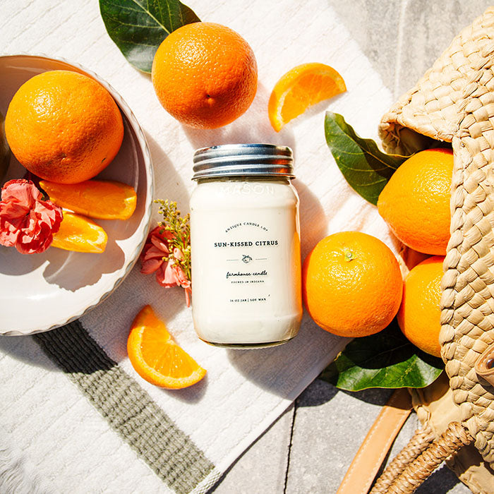Sun-Kissed Citrus 16 oz candle