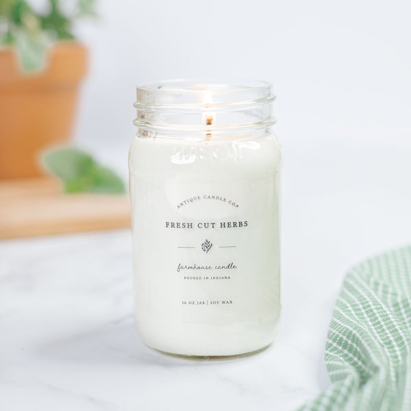 Fresh Cut Herbs 16 oz candle