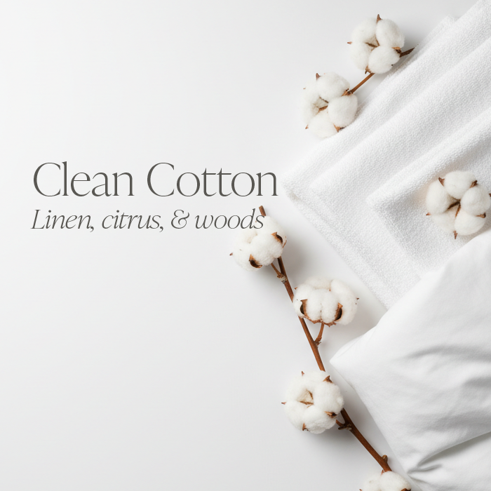 Clean Cotton 16 oz candle