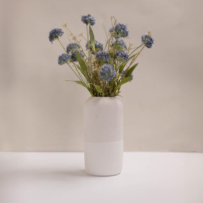 Ceramic Vase & Bouquet Bundle