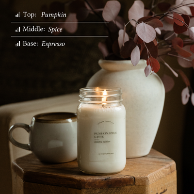 Pumpkin Spice Latte 16 oz candle