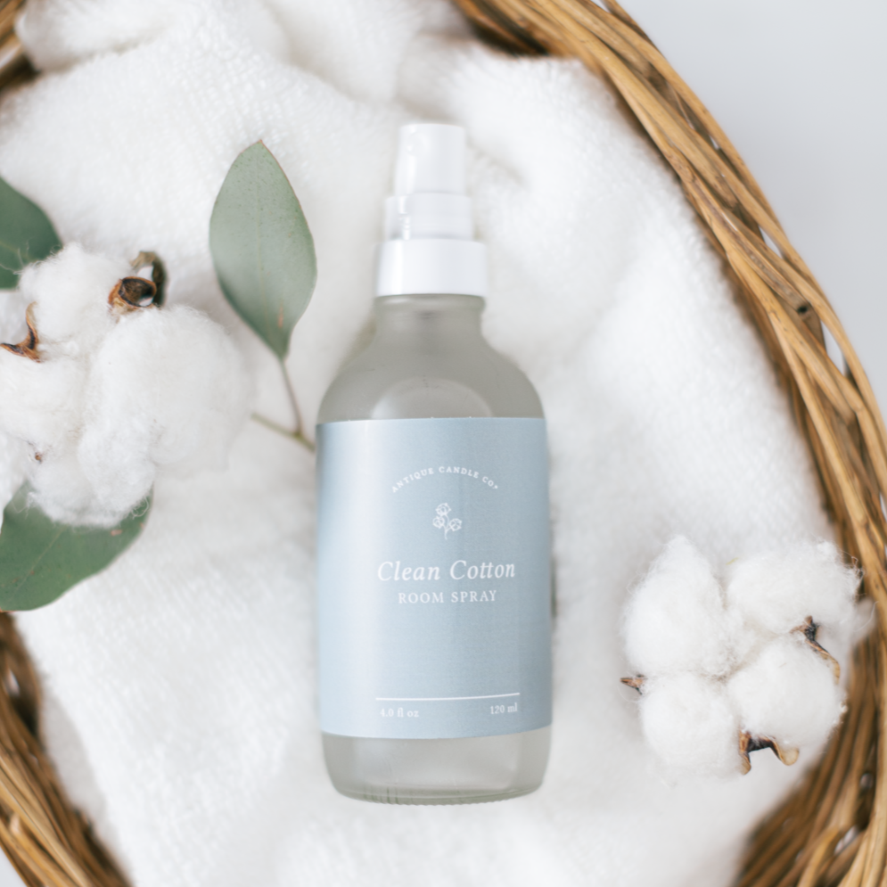 Clean Cotton - Room Spray - By Cream Candle Co.