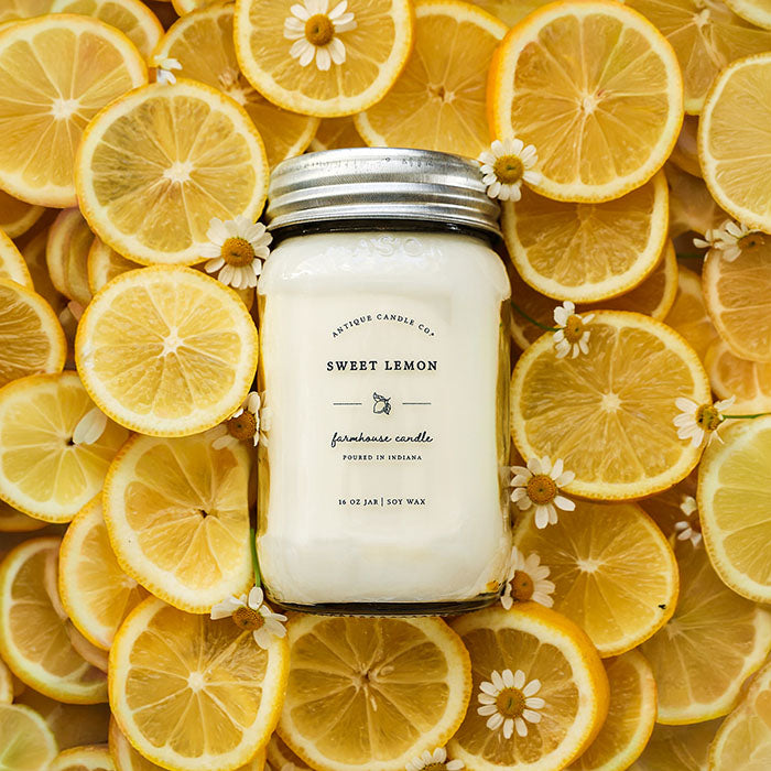 Sweet Lemon 16 oz candle