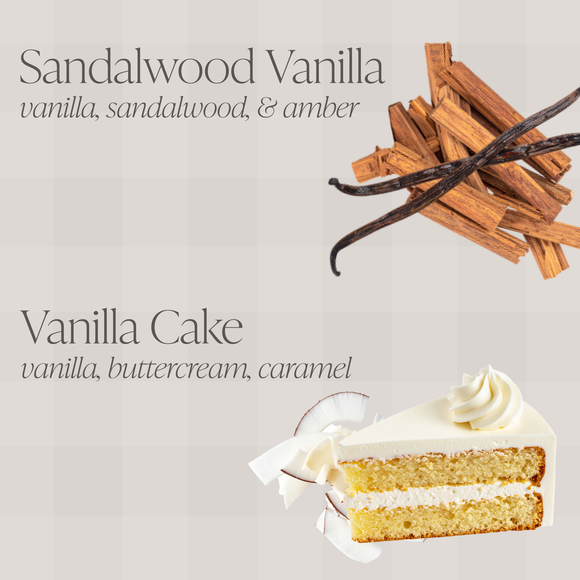 Sandalwood Vanilla & Vanilla Cake Bundle