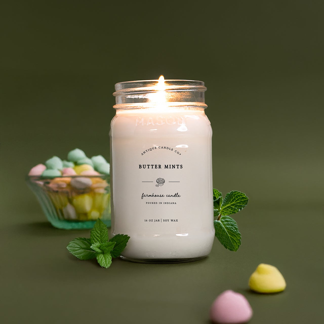 Butter Mints 16 oz candle