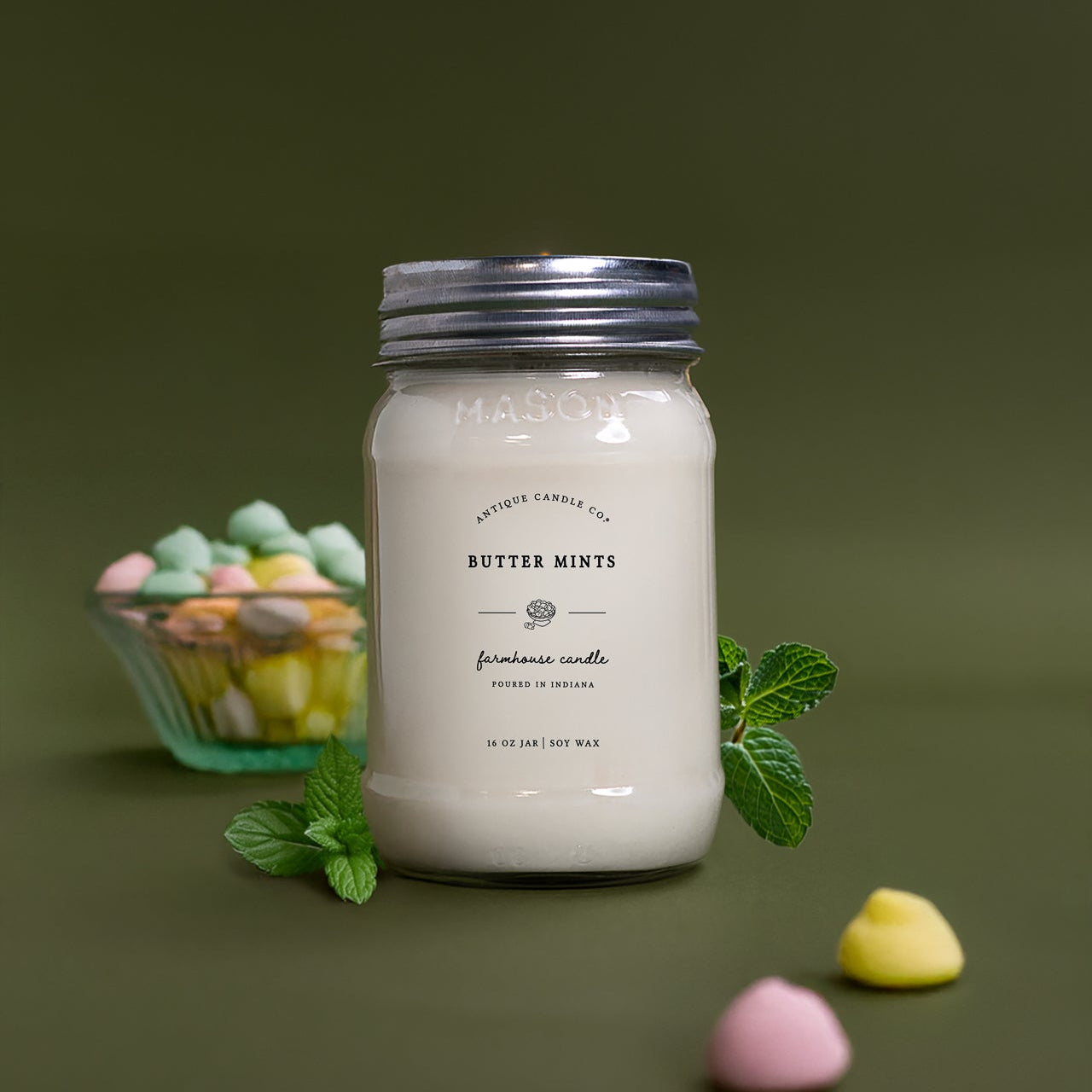 Butter Mints 16 oz candle