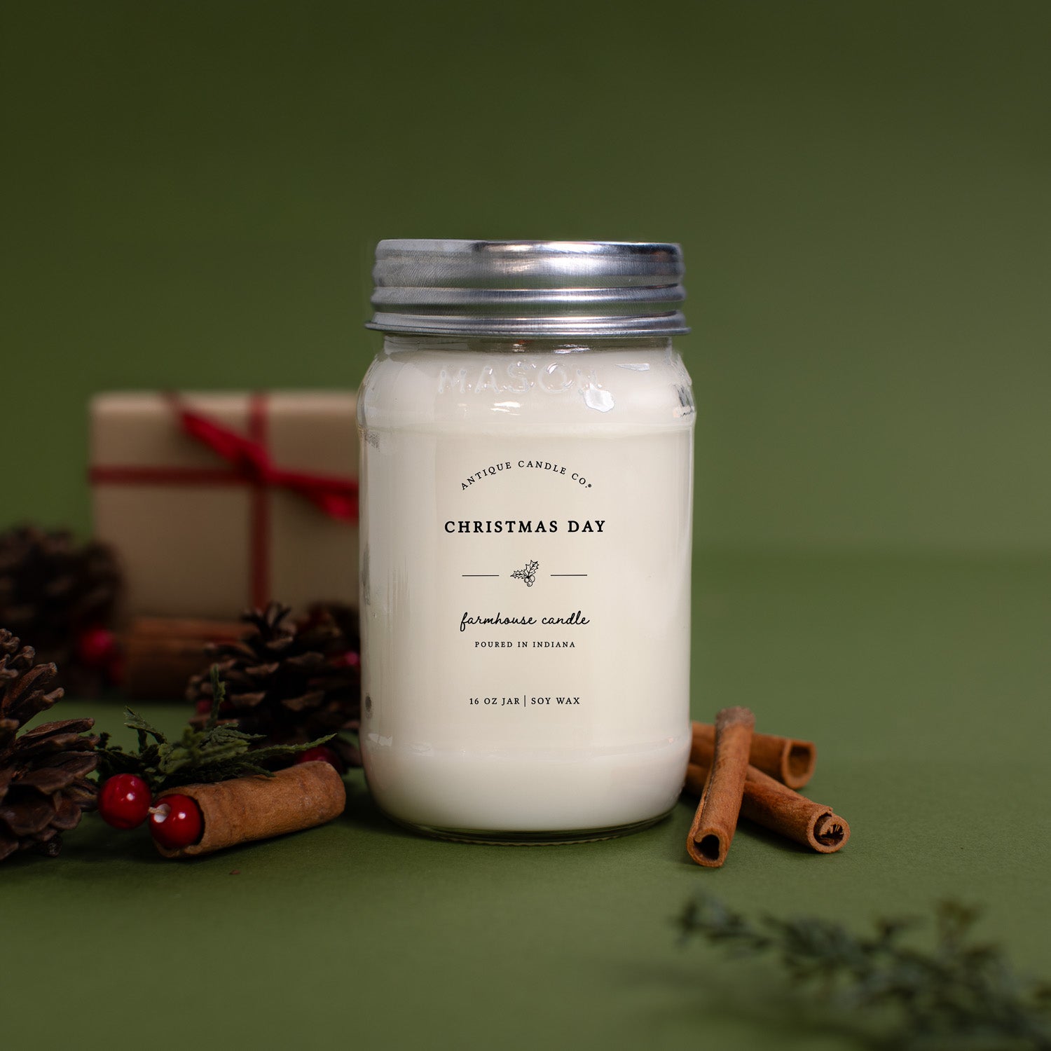 Christmas Day 16 oz candle