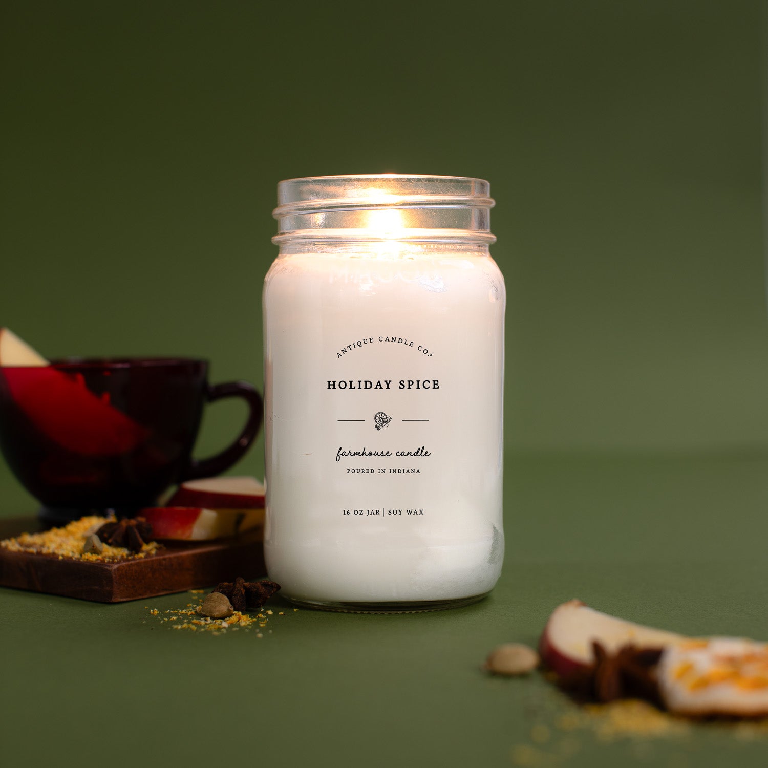 Holiday Spice 16 oz candle