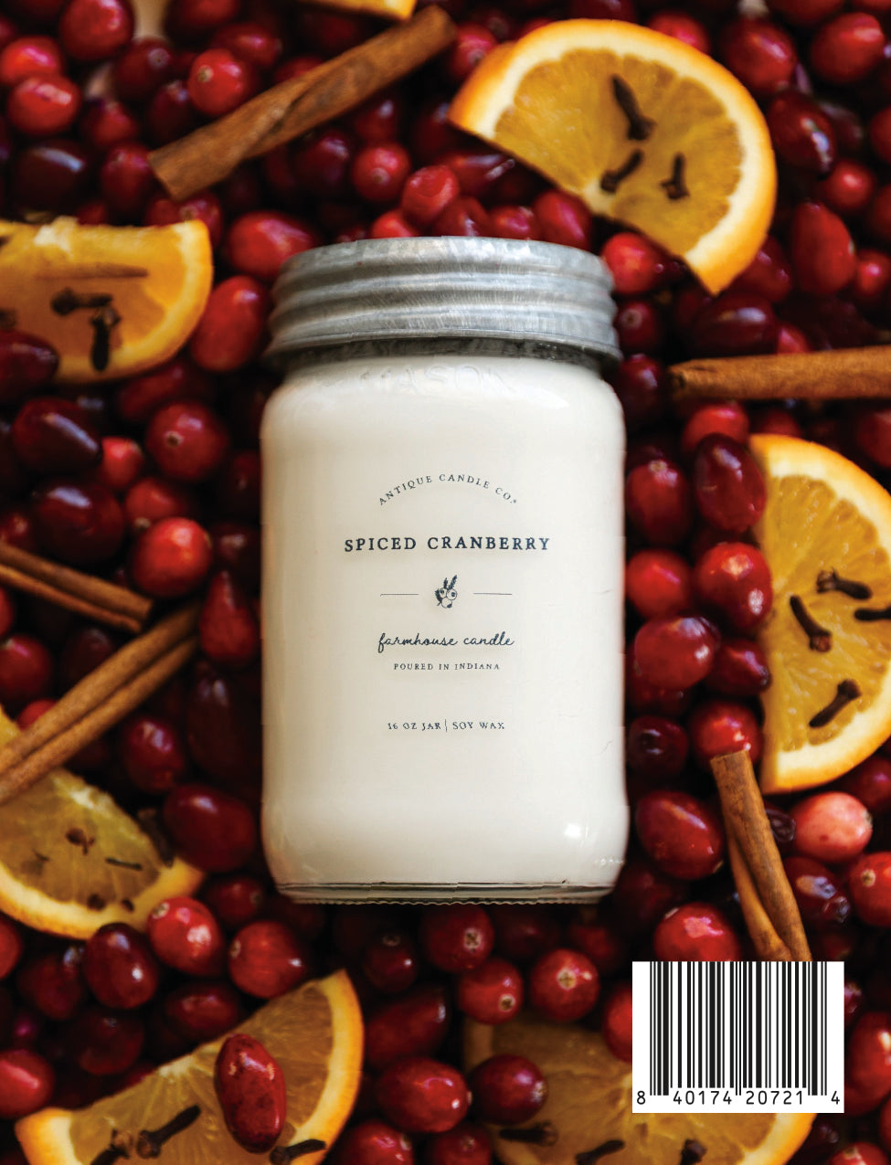 Spiced Cranberry Scent Card