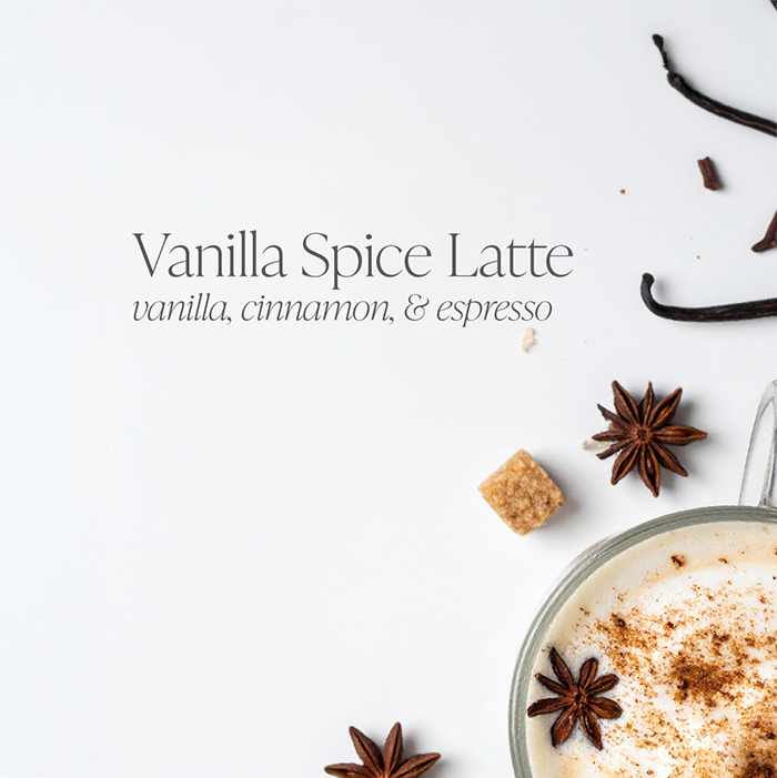 Vanilla Spice Latte by To Mimi's House We Go 16 oz candle