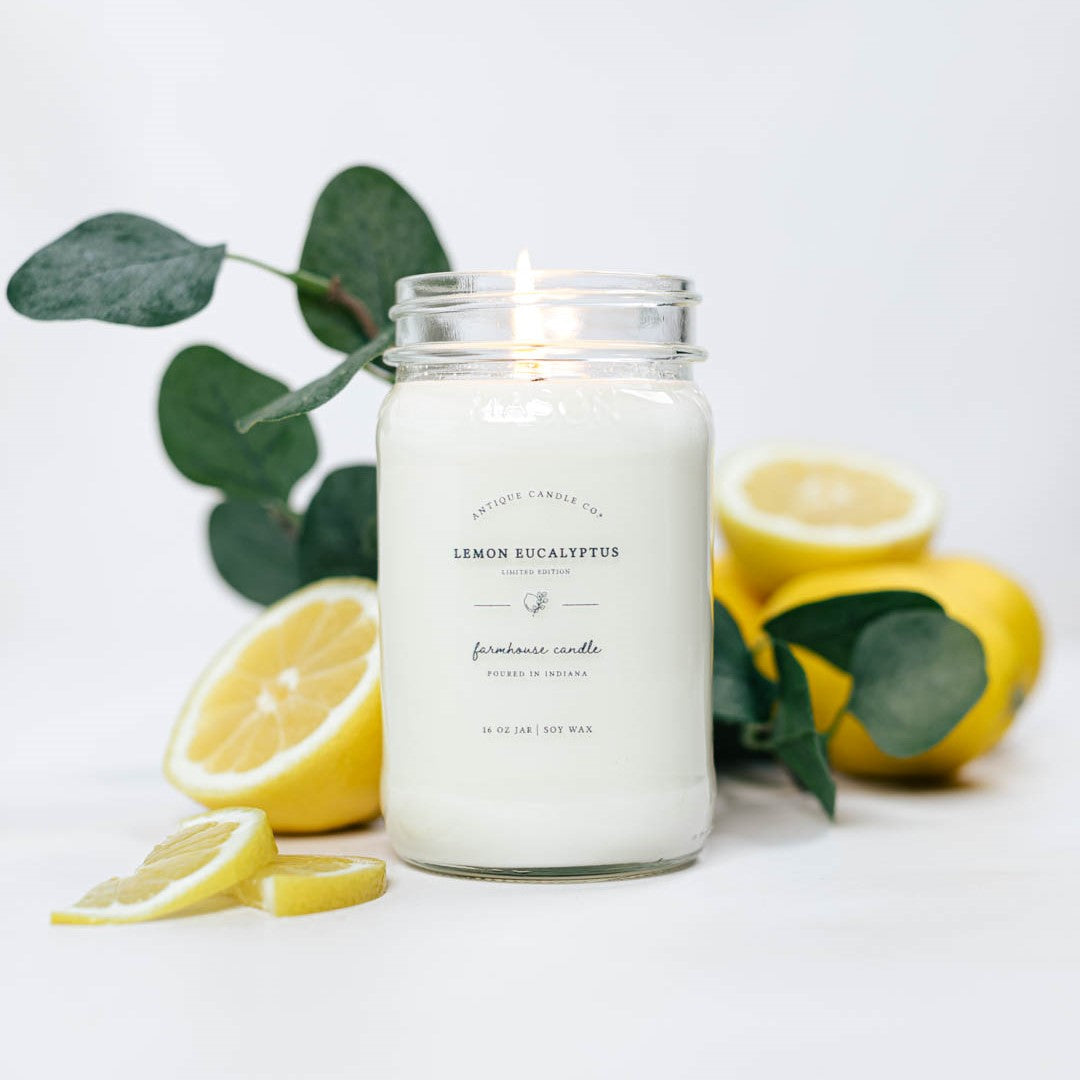 Lemon Eucalyptus 16 oz candle
